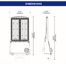 127W LED Arealight - 21777 Lumens - 5000K-UL/DLC Premium Listed