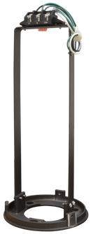 30W Wattage and Color LED Bollard Light- UL/DLC Listed  - 3410 Lumens - 150W MH Equal - 3000K/4000K /5000K (Round Head)