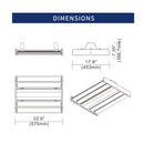 290W LED Linear Highbay Light -UL/DLC Listed-42000 Lumens - 4000K/4500K/5000K