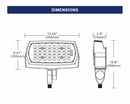 70W LED Flood light - UL/DLC Listed - 8578 Lumens - 175W MH Equal - 4000K or 5000K
