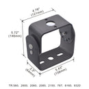 115W LED Floodlight - UL/DLC Listed - 12548 Lumens - 400W MH Equal - 5000K