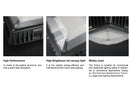 83W LED Wattage and Color Selectable Round Garage & Canopy Light- UL Listed  - 10815 Lumens - 250W MH Equal - 3000K/4000K/5000K