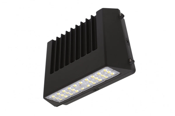 60W Color and Wattage Selectable LED Full Cut-Off Wallpack -UL/DLC Listed-7237 Lumens-150W MH Equal-3000K/4000K/5000K with Dusk to Dawn Photocontrol capability