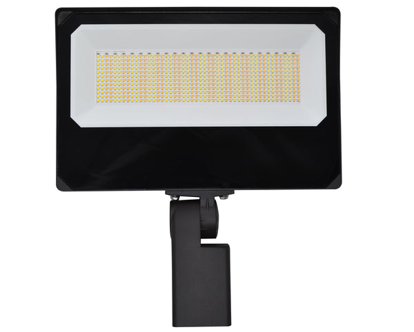150W Color and Wattage Selectable LED Floodlight - UL/DLC Listed - 21274 Lumens - 400W MH Equal -3000K/4000K/5000K with Photocontrol On/Off Function