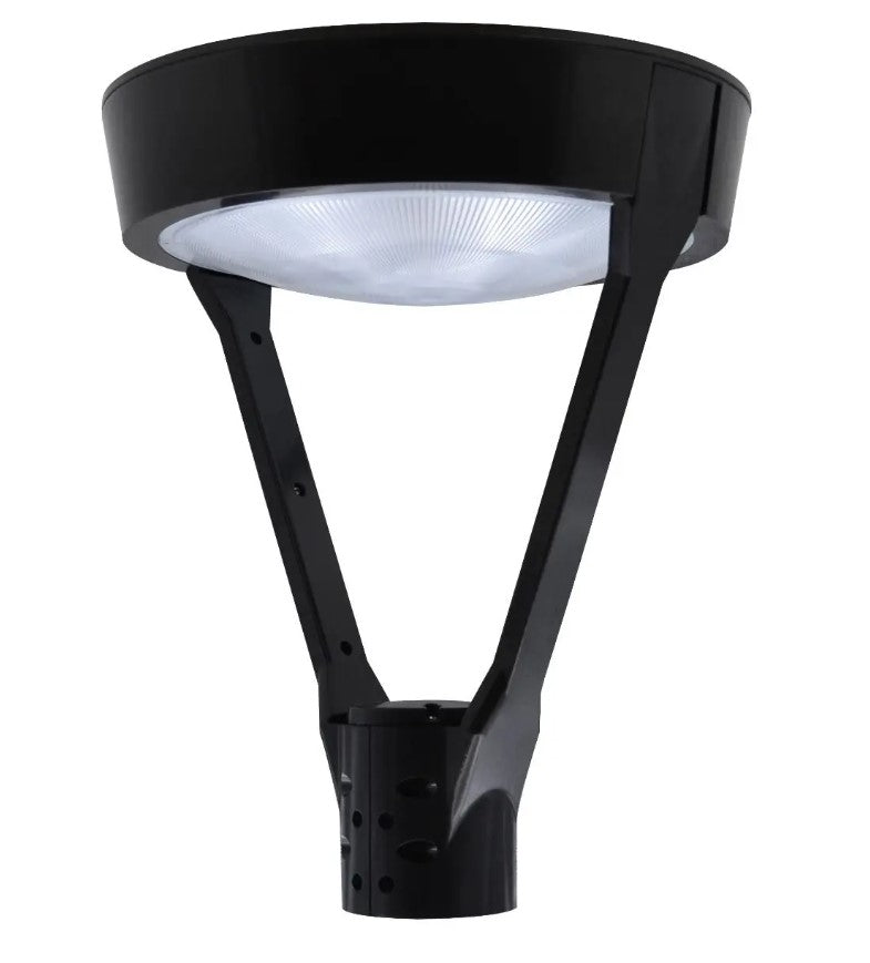 80W Color and Wattage Selectable LED Post Top Light- UL/DLC Listed  - 10400 Lumens - 175W MH Equal - 3000/4000/5000K with On/Off Photocontrol option