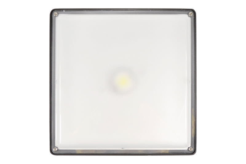 40W LED Square Garage & Canopy Light- UL/DLC Listed  - 4803 Lumens - 100W MH Equal - 5000K