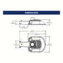LED Wall Mount-Dusk to Dawn-Type V-35W 5000K 3675 Lumens