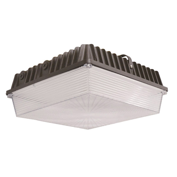 88W LED Square Garage & Canopy Light- UL/DLC Listed  - 11176 Lumens - 175W MH Equal - 5000K