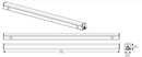 20W LED 4Ft Striplight-UL/DLC Listed-2459 Lumens-4000K